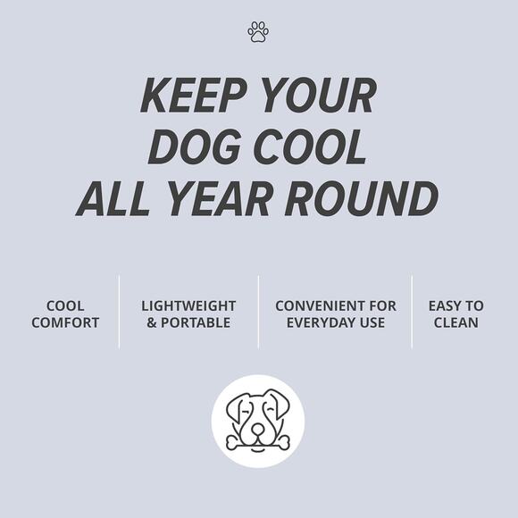 Meadowlark Cooling Dog Mat 40"x26" for Large Pets. Waterproof/Scratchproof. NWT - Picture 6 of 11